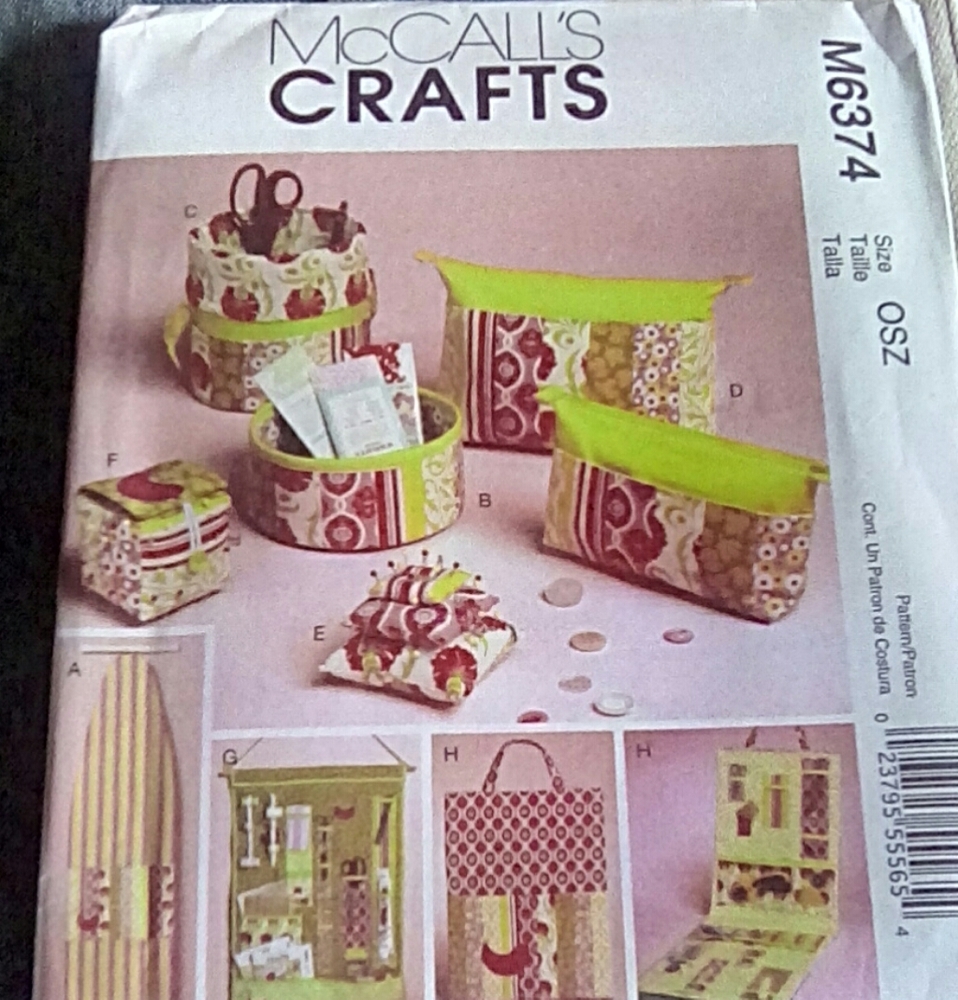 McCall's Craft organizer, zip bags, more